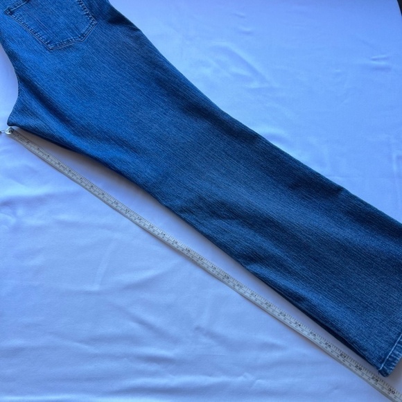 Ruby Road Jeans size 18 Stretchy Medium Dark Blue Denim Higher Rise - Picture 5 of 8